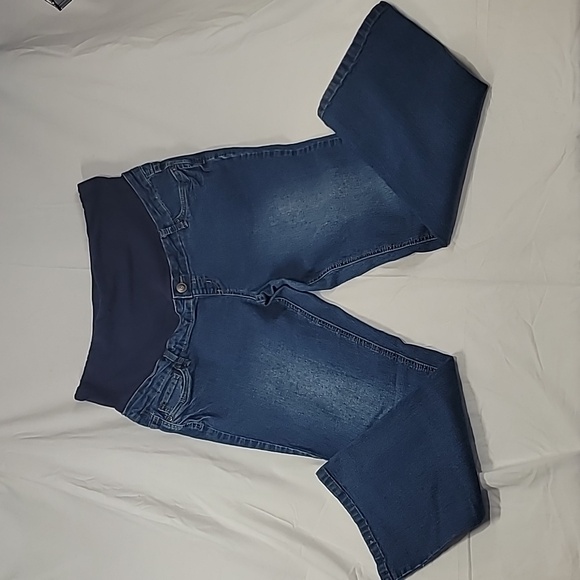 Hybrid & Company Women Super Stretchy Maternity Jeans PM5471GRSK Size XL - Picture 1 of 14